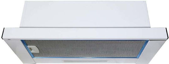 Telemax HB-1280AB Sliding Vent Hood 60cm Inox