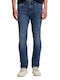 Delaware Men's Jeans Pants Elastic with Slim Fit Medium Aged Denim