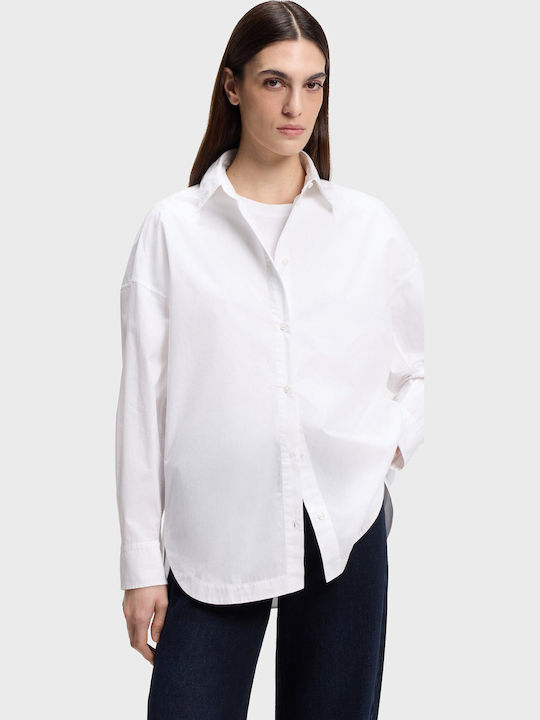 Μακρυμάνικο Γυναικείο Πουκάμισο White