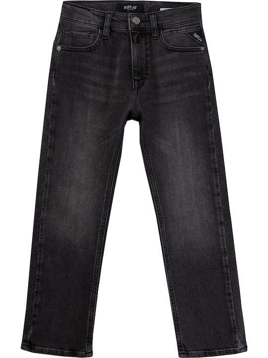 Replay Kids' Jeans Trousers Dark Grey