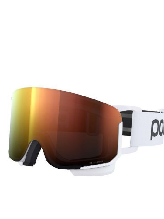 Poc Μάσκα Σκι & Snowboard Ενηλίκων Λευκή