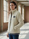 Ανδρική Ζακέτα Fleece Μπεζ