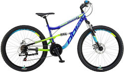 Polar 26" Μπλε Mountain Bike Polar 26" Μπλε Mountain Bike
