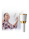 Meisenberg Pliabil Metalic Galerie pentru perdele Simplu Φ32mm 87-120buc White