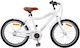 vidaXL 24" Kids Bicycle City White