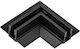 Γωνια Μαγνητικη Ραγα Corner 90o Horizontal 4.2x4.2cm Ν 2517