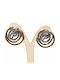 Gold-Plated Steel Earrings