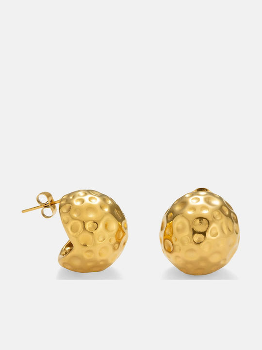 Enotia Earrings made of Steel Gold Plated