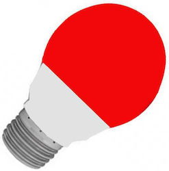 Sanex LED 1W E27 Κόκκινο
