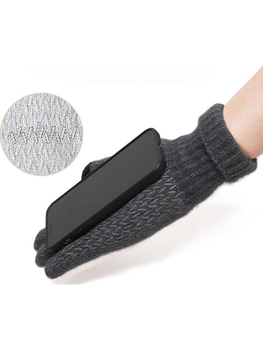 Polar Μαύρα Γυναικεία Fleece Γάντια