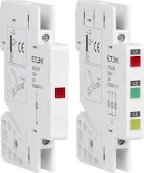 Ετεκ Eksl3m-rgy-230 Λυχνία Ράγας Led Τριπλή