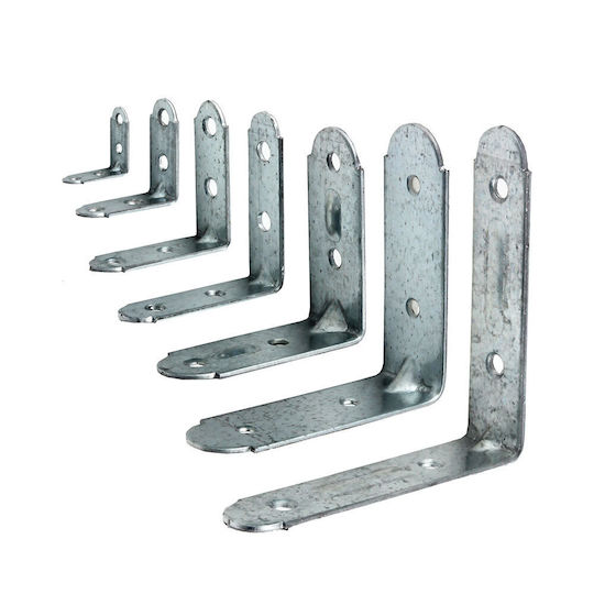 EU Mirror Γωνία Σύνδεσης για Πέργκολα Γαλβανιζέ 2x2cm