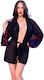 Chilirose Cr 4882 Babydoll & Thong Black