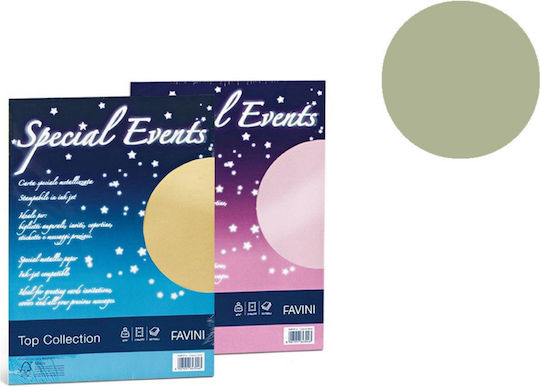 Favini Series Se 5 Envelopes 120g/m2 + 5 Cards 250g/m2 Cream 06 17x17 Ch