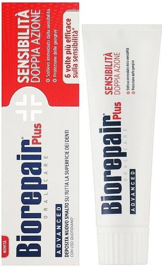 BioRepair Plus Sensitive Pastă de dinți pentru Carii dentare și Dinți sensibili 75ml