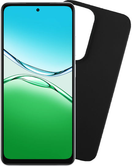 Volte-Tel Silikon Rückseitencover Mit Schwarz Nackenriemen (Oppo A5)