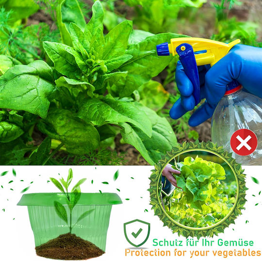 Slug Repellent Rings 12 Pcs Ø 24 Cm Plants Reusable