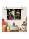 Artoid Mode Set Weihnachtliche Servietten Glas L65xB42cm. 2Stück