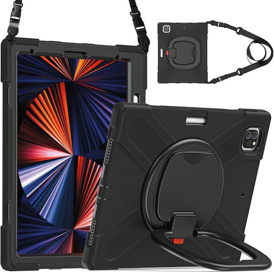 Калъф Ipad Pro 4/3 12.9" Стойка Държач За Писалка Черен
