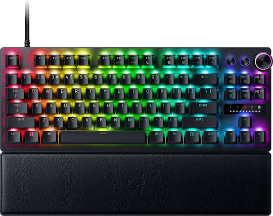 Razer Huntsman V3 Pro Tenkeyless 8KHz Optical Gaming Keyboard Tenkeyless with Magnetic switches and RGB lighting (English US)