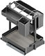 Emuca Harmony 8382835 Möbelbeschläge mit Bremsen 400mm