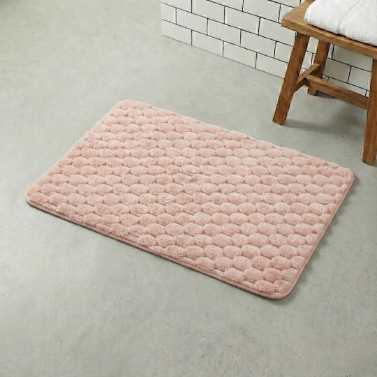 Olia Home Bath Mat 2548412 Pink 60x90cm
