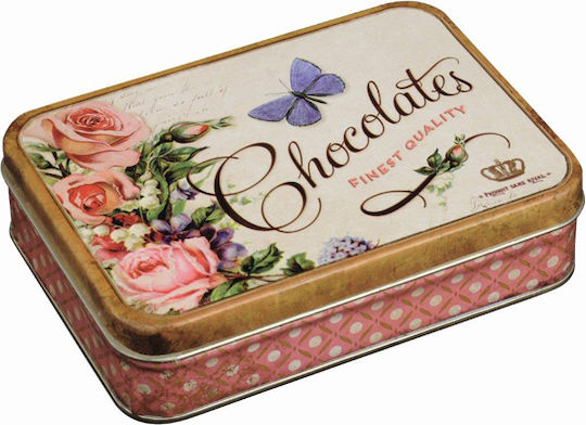 Cutie Decorativă Metalic Nostalgia Finest Chocolates