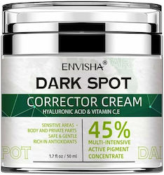 Korrigierende Creme zur Aufhellung von Melasma Sonnenflecken Envisha 50ml