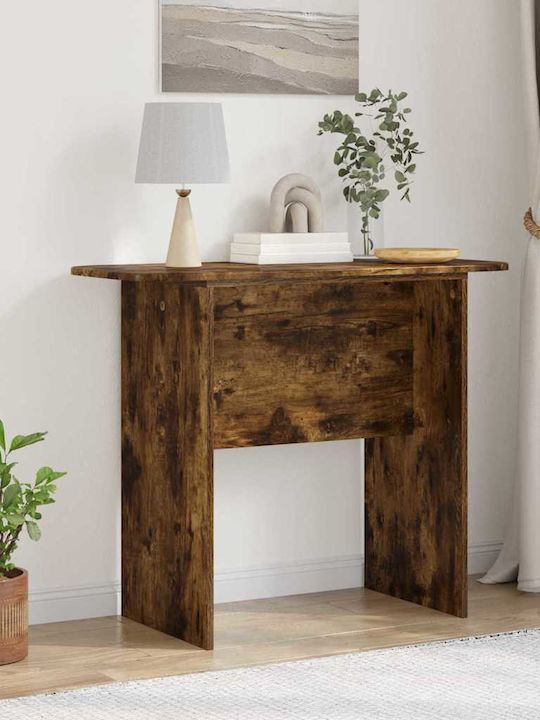 Конзолна маса Дървена Smoked Oak Д93xШ40xВ75cm