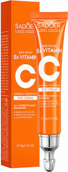 Cremă de Ochi 5 în 1 Extract de Vitamina C 20 g