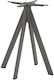 Avant Garde Table Stand made of Metal Anthracite
