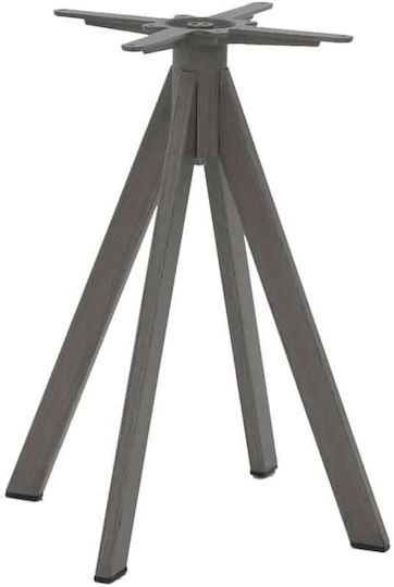 Avant Garde Table Stand made of Metal Anthracite