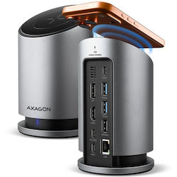 Axagon HMC-WL9 USB-C Docking Station με HDMI/DisplayPort 4K PD Ethernet
