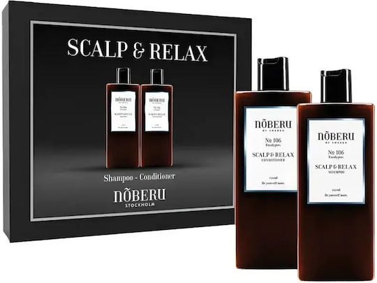 Noberu Set Cadou Șampon Balsam Scalp & Relax cu Eucalipt