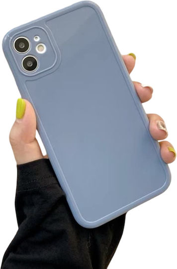 Husă Protectoare iPhone 12 Mini Silicon Albastru