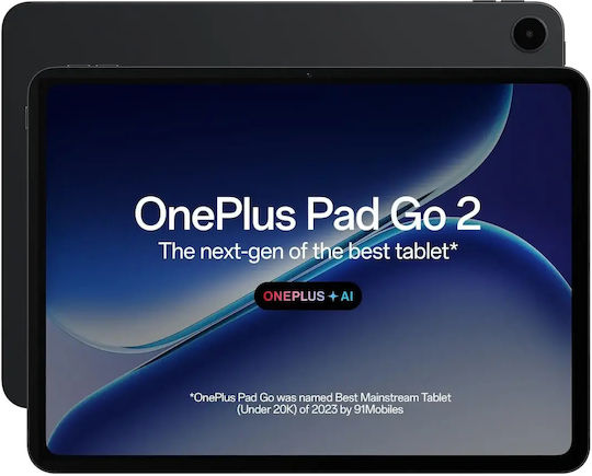 OnePlus Pad Go 2 12.1Inches Tablet (8GB/128GB) Shadow Black