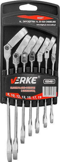 Set Chei Poligonale Germane Inel Cu Clichet 7 Bucăți V35401 Verke