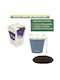 Aquaphoric Set 3 Töpfe Geflecht