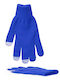 Blau Handschuhe Berührung