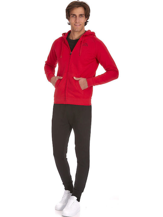 Kappa Jack Men's Sweatshirt with Red Hood 19564...