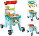 Fisher Price 4-in-1 Einkaufskorb mit Geräuschen Türkis