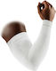 Elite Compression Arm Sleeves White