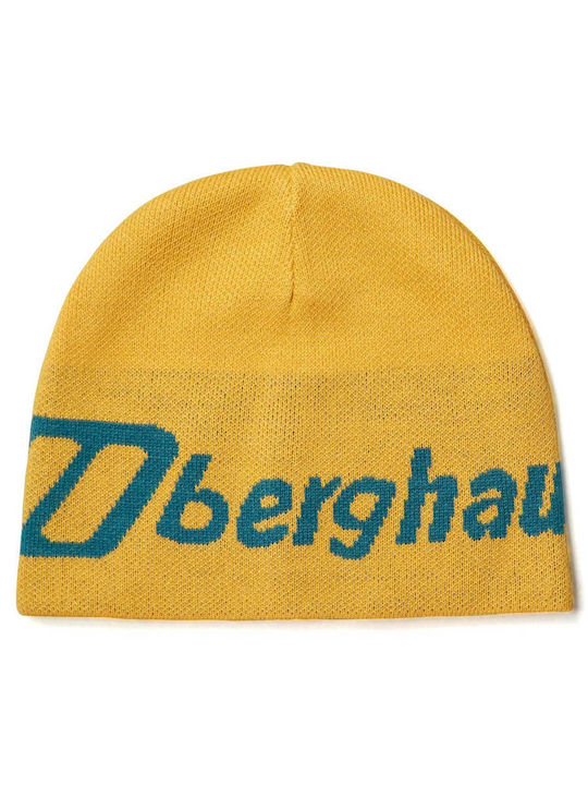 Beanie Unisex Beanie Knitted in Yellow color