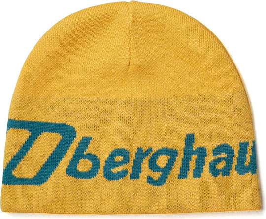 Beanie Unisex Beanie Knitted in Yellow color