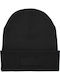 Mütze Beanie Unisex Beanie Gestrickt in Schwarz Farbe