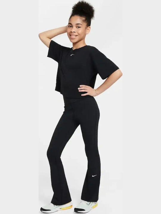 Kids Legging Sports Long Dri-Fit Black