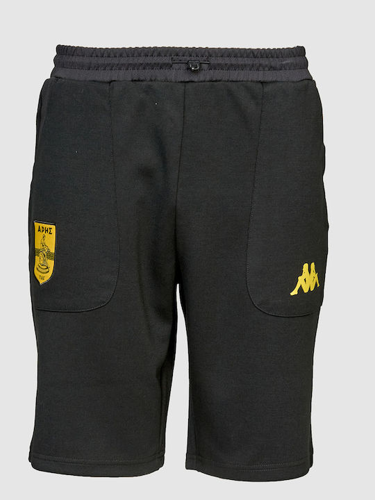 Kappa Mafio Aris F.c Men's Athletic Shorts Black