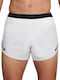 Aeroswift Sports Men's Shorts Dri-Fit Summit White/Black