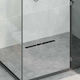 vidaXL Oțel inoxidabil Sifon Chiuveta cu Dimensiune 50x11cm Negru
