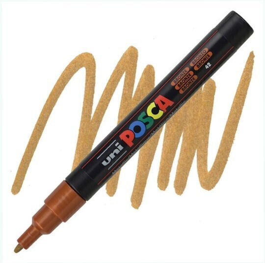 Posca Design Marker Bronze